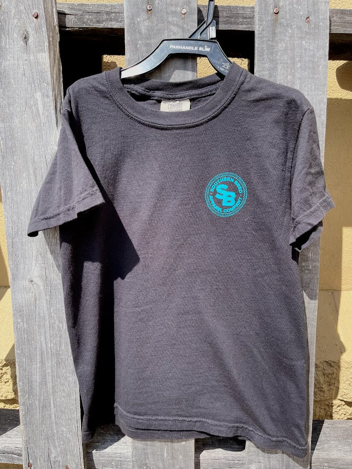 Youth Southern Bred “Longhorn" Apparel Co. Comfort Color T-Shirt (2 Colors)