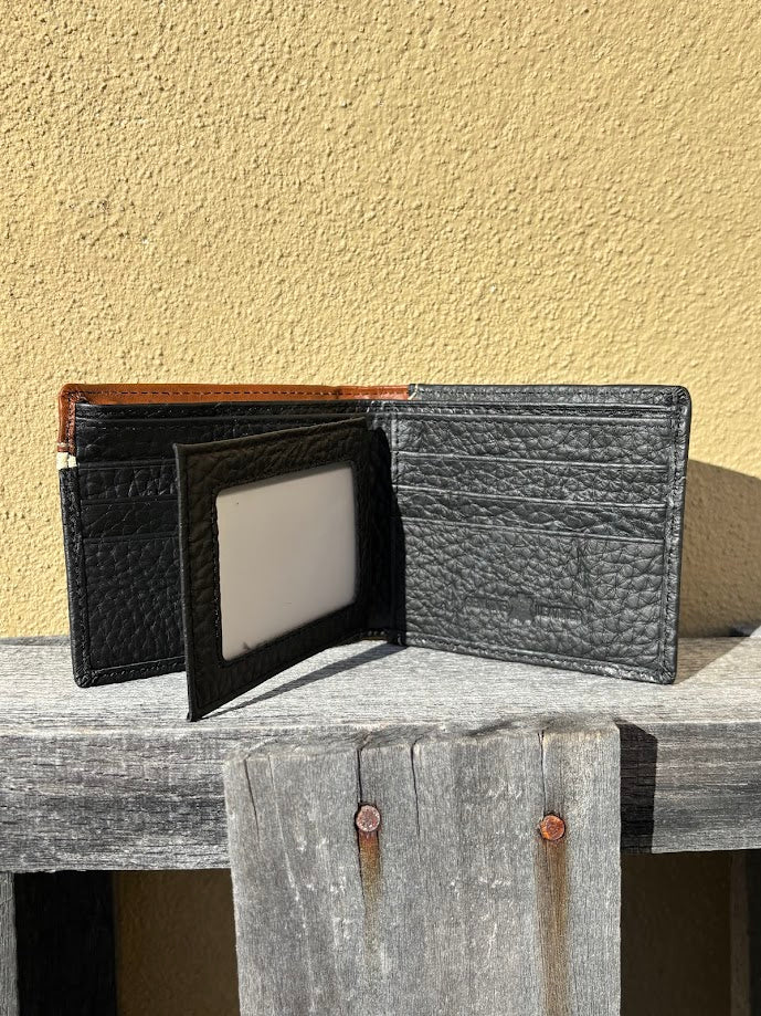 Top Notch Accessories HF114BK Black Bifold Praying Cowboy Concho