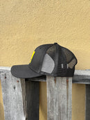 Don't Tread on Me Patch HW-DTM-BLK Black Snap Back Trucker Cap