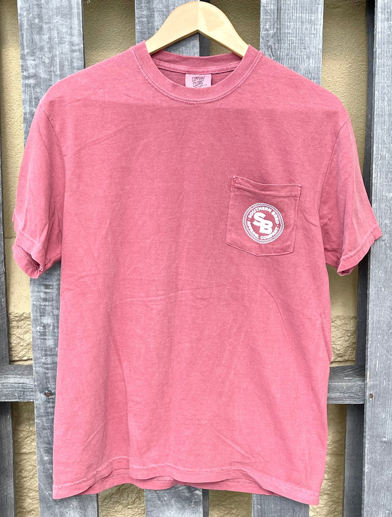Southern Bred “Southern Made" Apparel Co. Comfort Color Pocket T-Shirt (5 Colors)