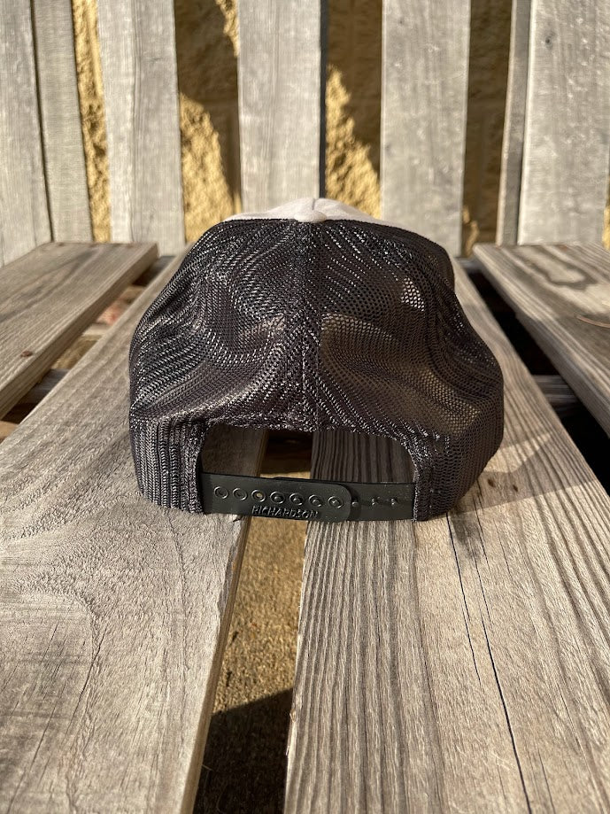 Mississippi Cattle Company "License Plate #3" Patch Richardson 939 Snap Back Cap Grey/ Black Clearance