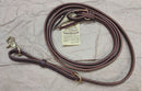 Jerry Beagley 3/8" Harness Leather Roping Rein