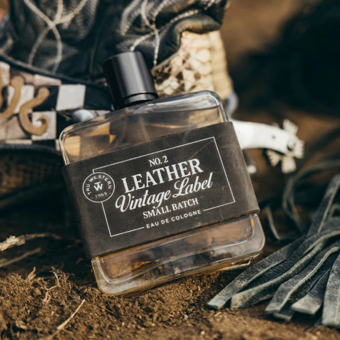 No.2 Leather Vintage Label Men's cologne 