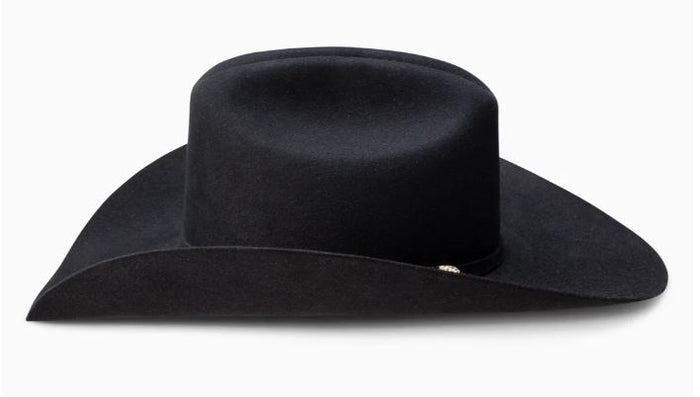 Resistol George Strait Collection RFLGAN-524225 6X Logan Charcoal Felt