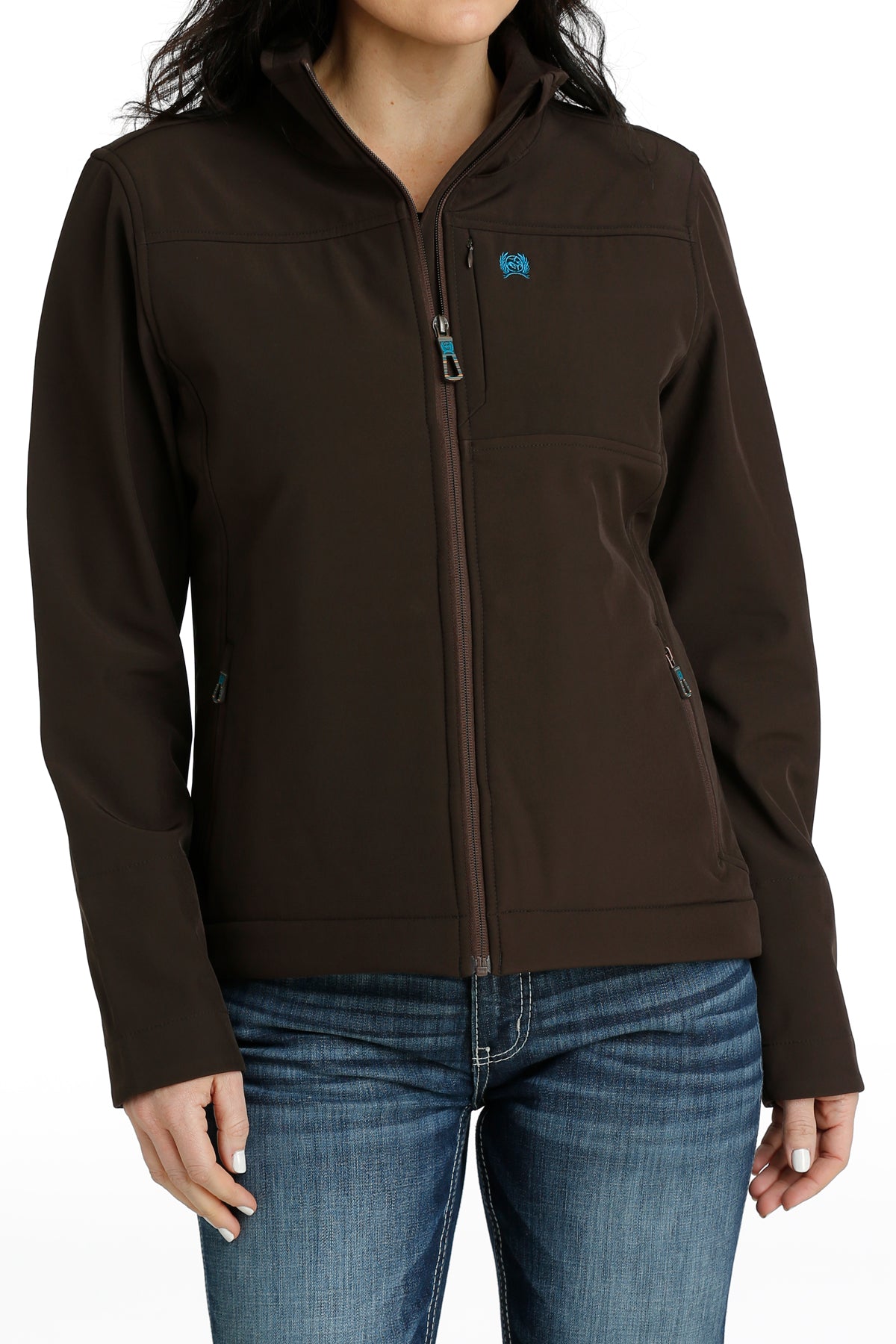 Women's Cinch MAJ9848002 Brown Concealed Carry Bonded Jacket  *CLOSEOUT*