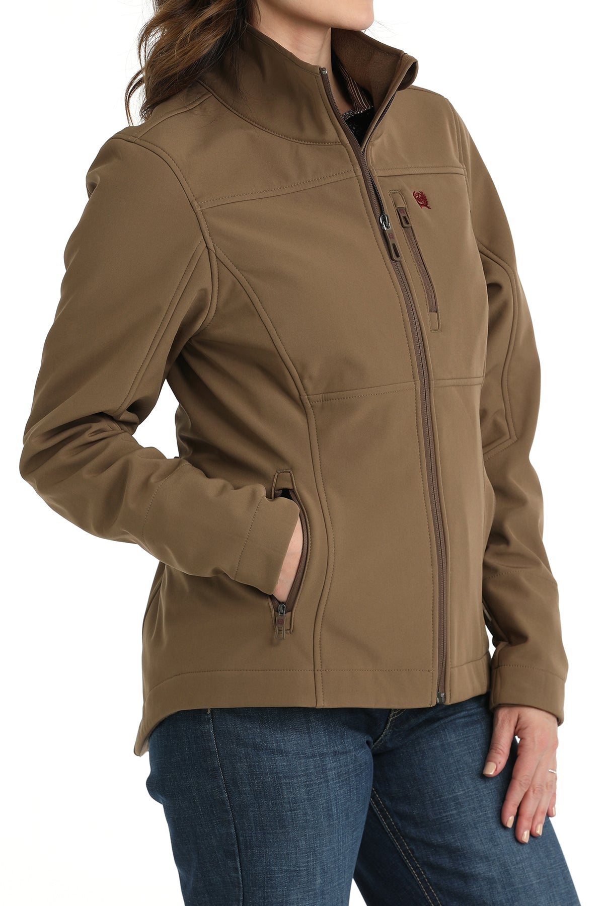 Women's Cinch MAJ9866030 Brown Concealed Carry Bonded Jacket