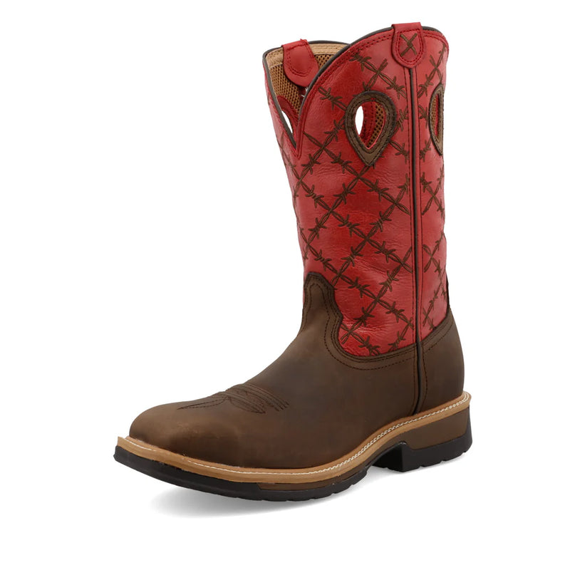 Men's Twisted X MLCA005 12" Western Work Boot *Closeout*