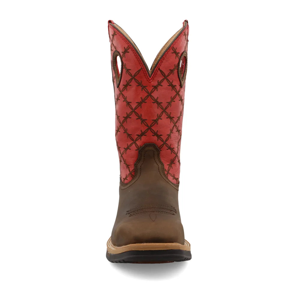 Men's Twisted X MLCA005 12" Western Work Alloy Toe Boot *Closeout*