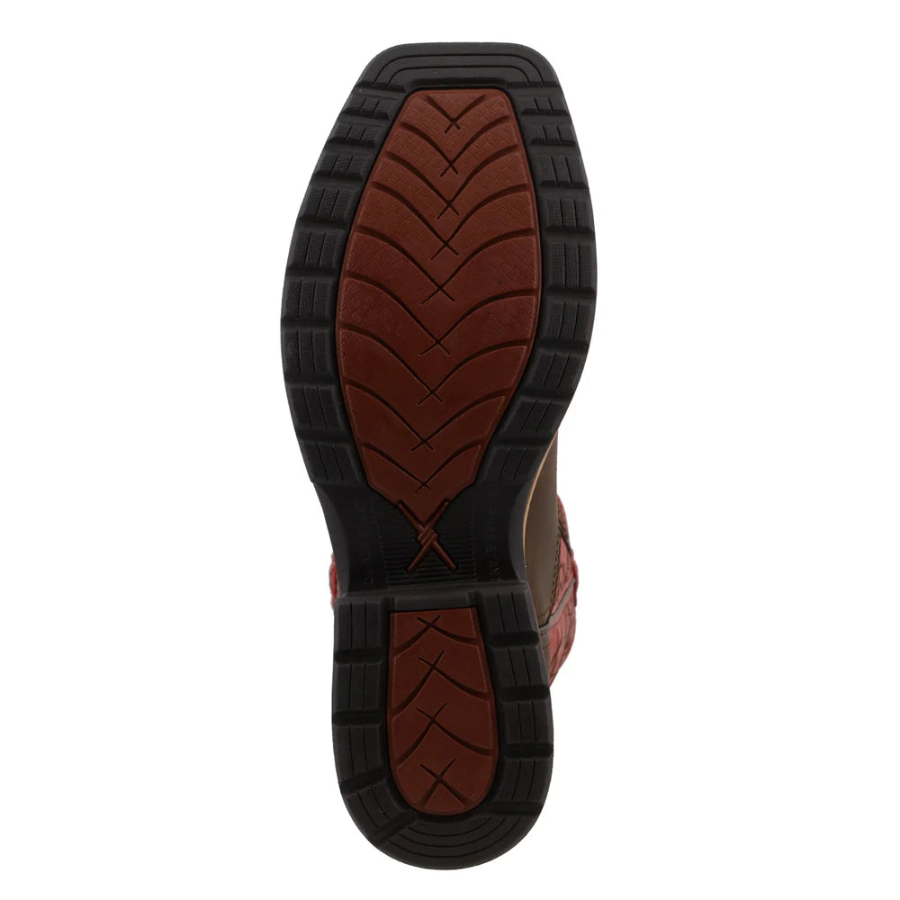 Men's Twisted X MLCA005 12" Western Work Alloy Toe Boot *Closeout*