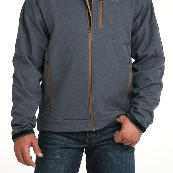 Men's Cinch Blue Storm Defense Bonded Logo Jacket