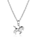 Montana Silversmiths Prancing Horse Necklace