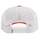Hooey 7290T-CRWH University of Oklahoma Crimson/White Sooners Logo Cap