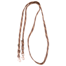 Martin Saddlery RR58WN Waxed Nylon Roping Rein 5/8“ Double Trigger Snaps