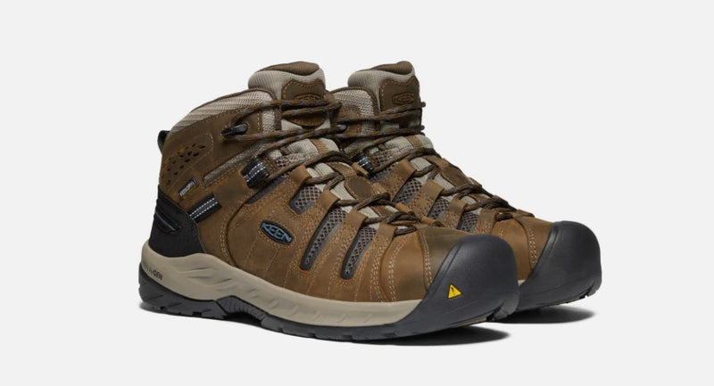 Keen 1023237 Men's 6" Flint II Waterproof Boot (Steel Toe)