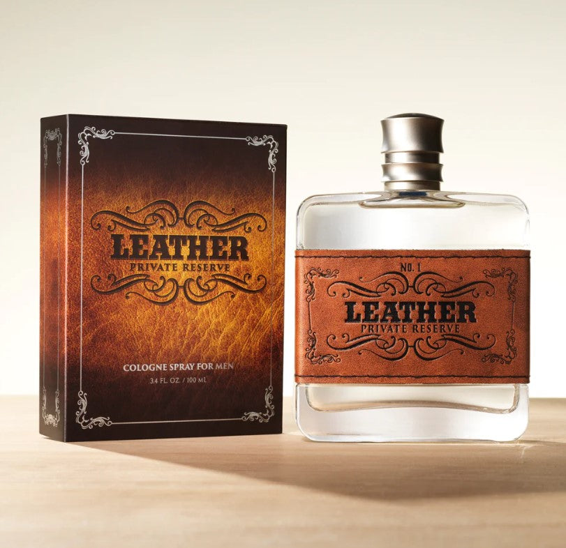 Tru Western Men's Leather Private Reserve NO. 1 Cologne