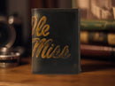 Zep Pro University of Mississippi Burnished Antique Brown Leather Tri-fold Wallet Front view