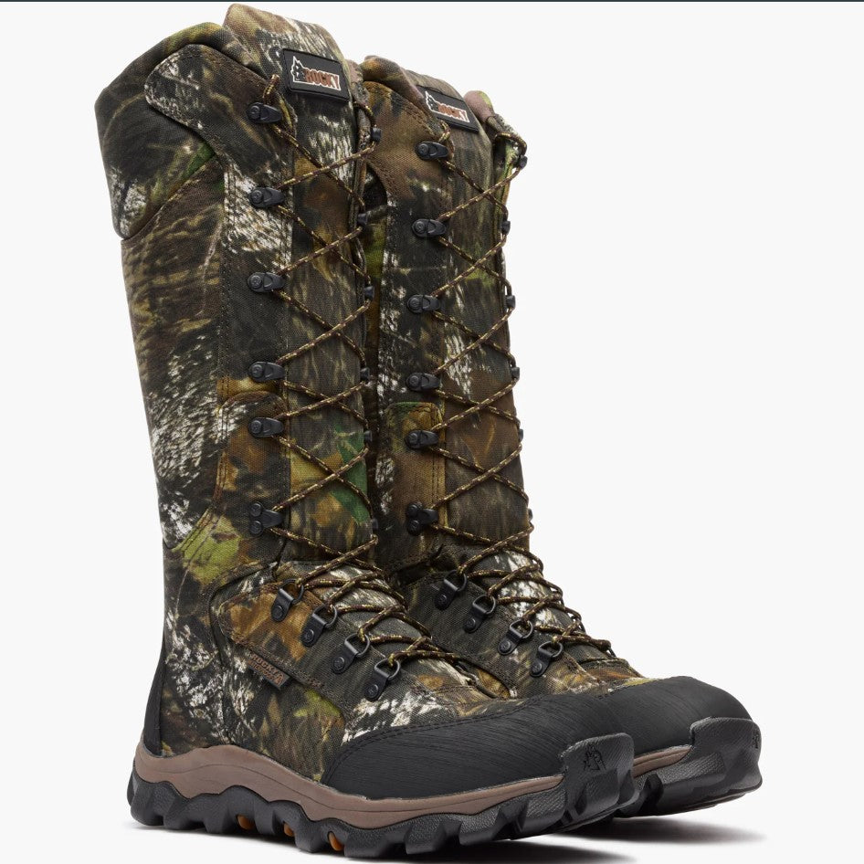 Rocky FQ0007379 Men's 16" Lynx Waterproof Snake Boot In Mossy Oak Break Up
