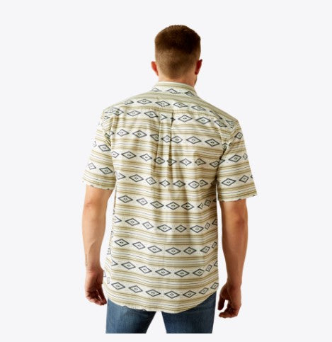 Men's Ariat  Christopher Classic Fit Short Sleeve Shirt