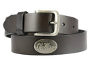Zep-Pro University of Mississippi Brown Leather Belt