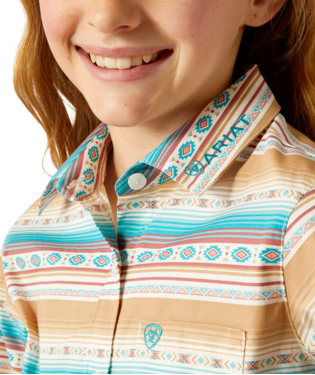 Girl's Ariat 10052735 Kirby Fallon Serape Print Shirt