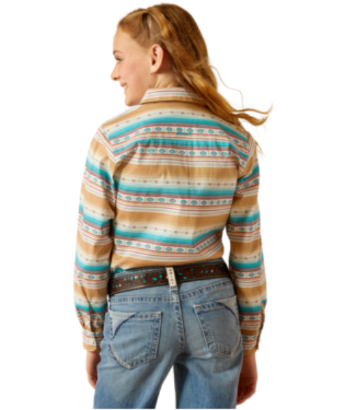 Girl's Ariat 10052735 Kirby Fallon Serape Print Shirt