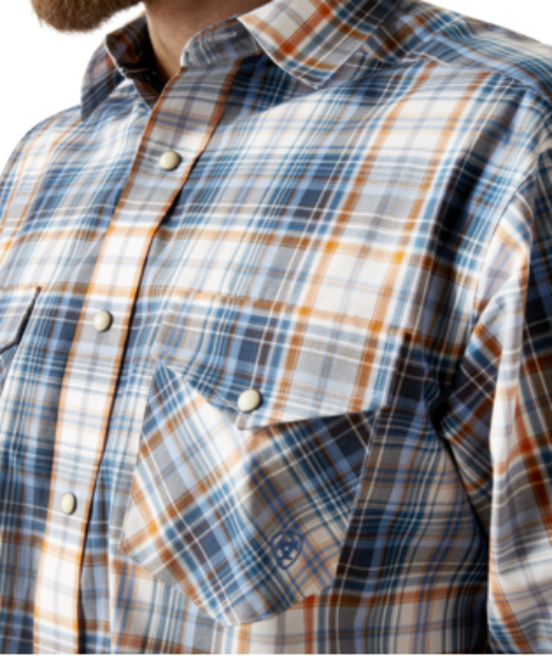 Men’s Ariat 10046579 Pro Gordon Snap Long Sleeve Shirt