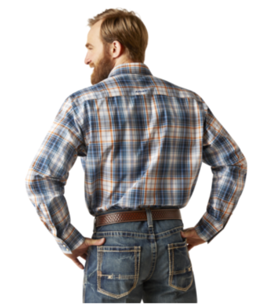 Men’s Ariat 10046579 Pro Gordon Snap Long Sleeve Shirt