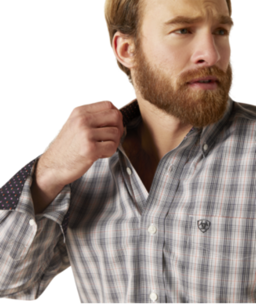 Men’s Ariat 10046591 Wrinkle Free Vahn Classic Fit Shirt