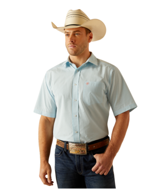 Ariat 10048439 Men's Pro Series Kristopher Classic Fit Short Sleeve Shirt