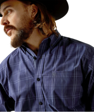 Men's Ariat 10054041 Pro Series Cash Classic Fit Shirt