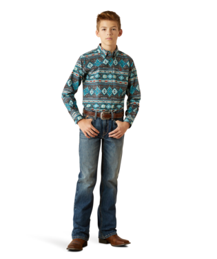 Boy's Ariat 10054072 Pro Series Prestcot Classic Fit Shirt