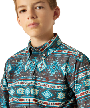 Boy's Ariat 10054072 Pro Series Prestcot Classic Fit Shirt
