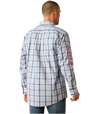 Men's Ariat 10054734 Team Princeton  Long Sleeve Classic Fit Shirt *Close Out*