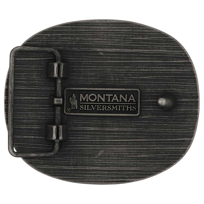 Montana Silversmiths A1018WR Keep it Old School Whiskey Bent Attitude Buckle