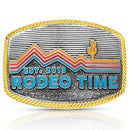 Montana Silversmiths Dale Brisby Retro Rodeo Time Attitude Buckle