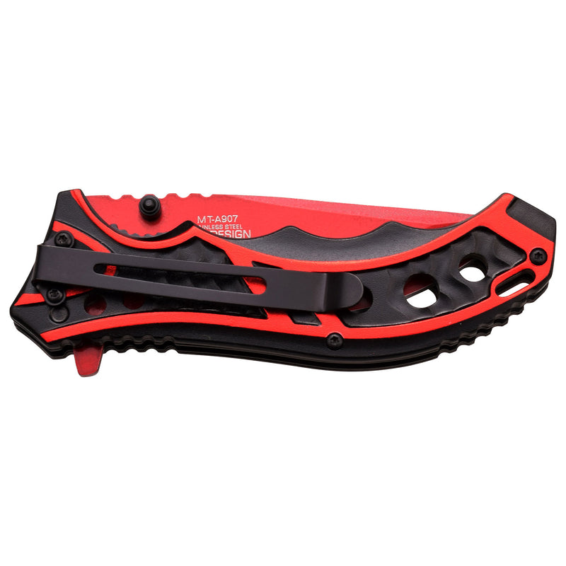 MT-A907RD MTech USA Spring Assisted Knife