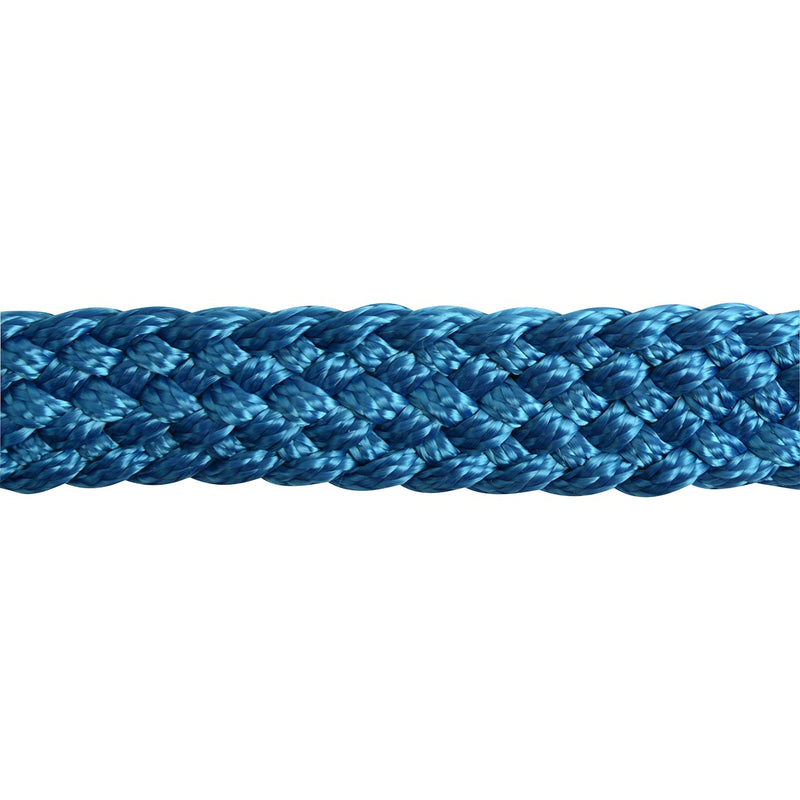 Blue braided rope for halter