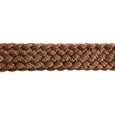 Brown braided rope for halter