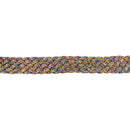Mardi gras braided rope for halter