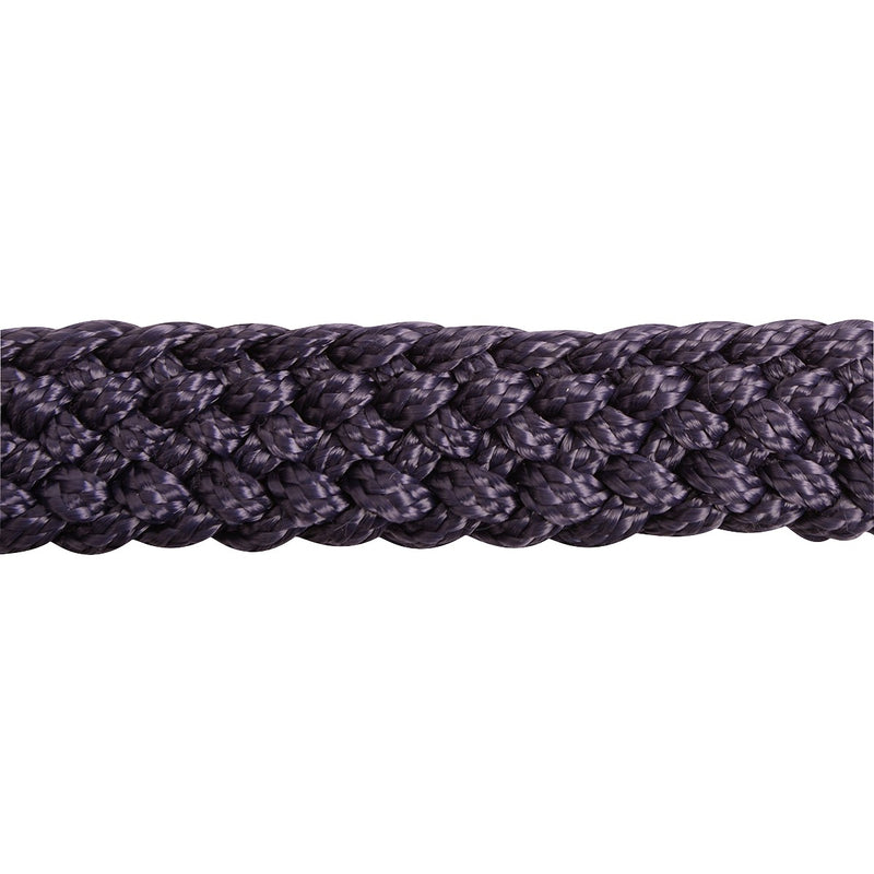 Purple braided rope for halter