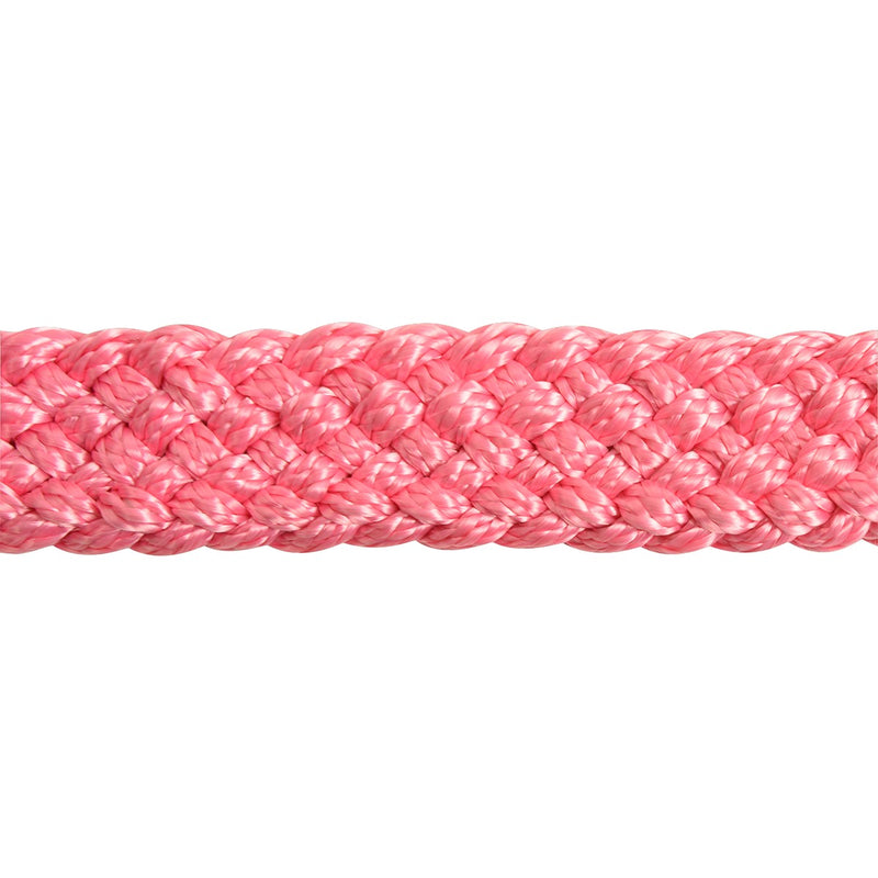 Pink braided rope for halter