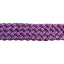 Purple braided rope for halter
