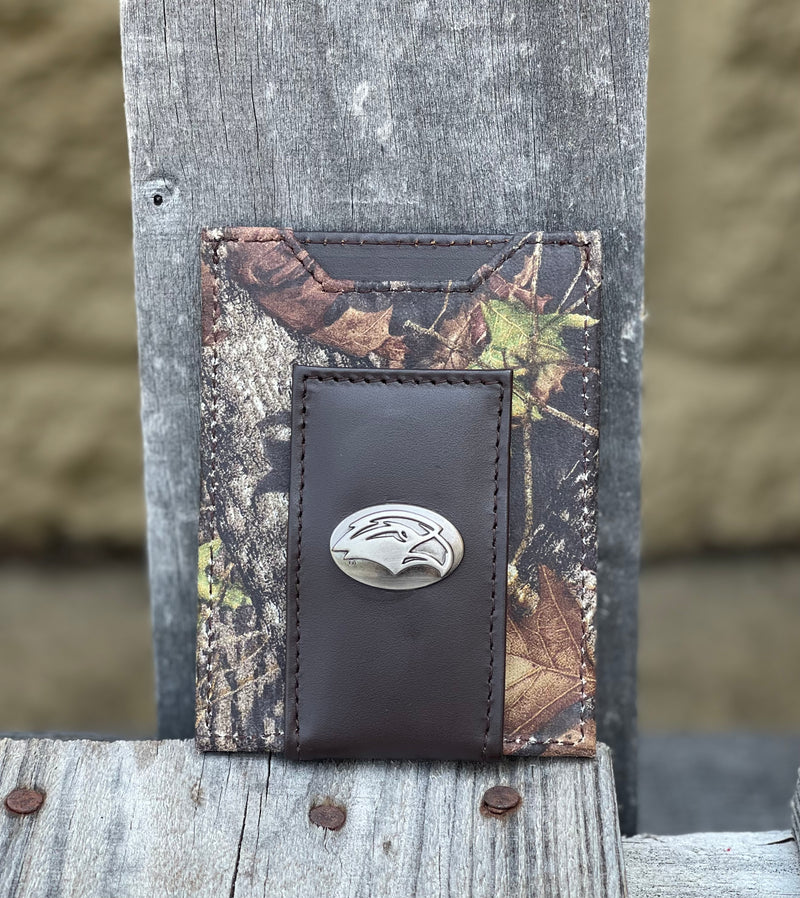 Zep-Pro IWT5MOS-USM University Southern Miss Mossy Oak Camo Front Pocket Wallet