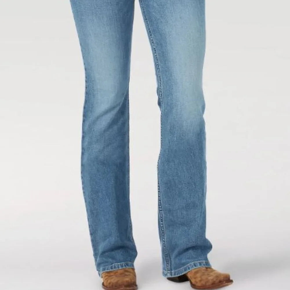 Wrangler Lilibeth Retro Mae Bootcut Mid Rise Jeans