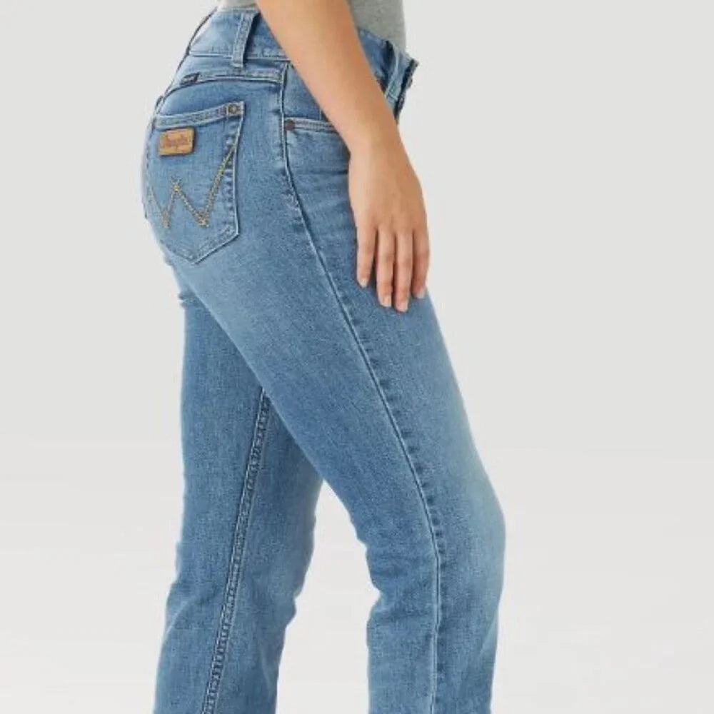 Wrangler Lilibeth Retro Mae Bootcut Mid Rise Jeans