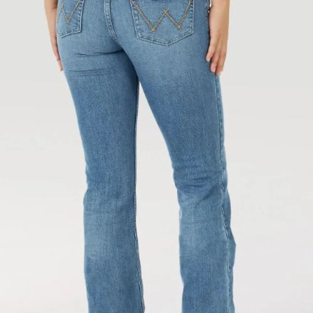 Wrangler Lilibeth Retro Mae Bootcut Mid Rise Jeans