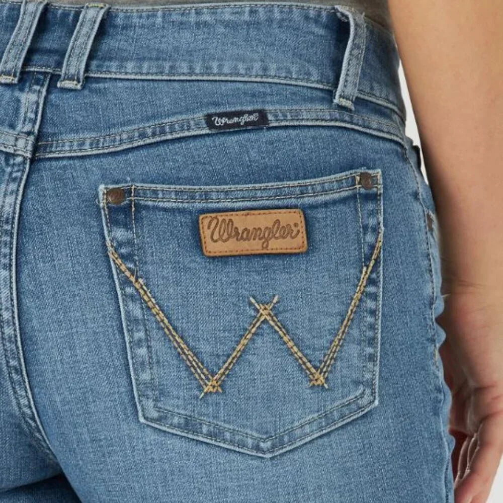 Wrangler Lilibeth Retro Mae Bootcut Mid Rise Jeans