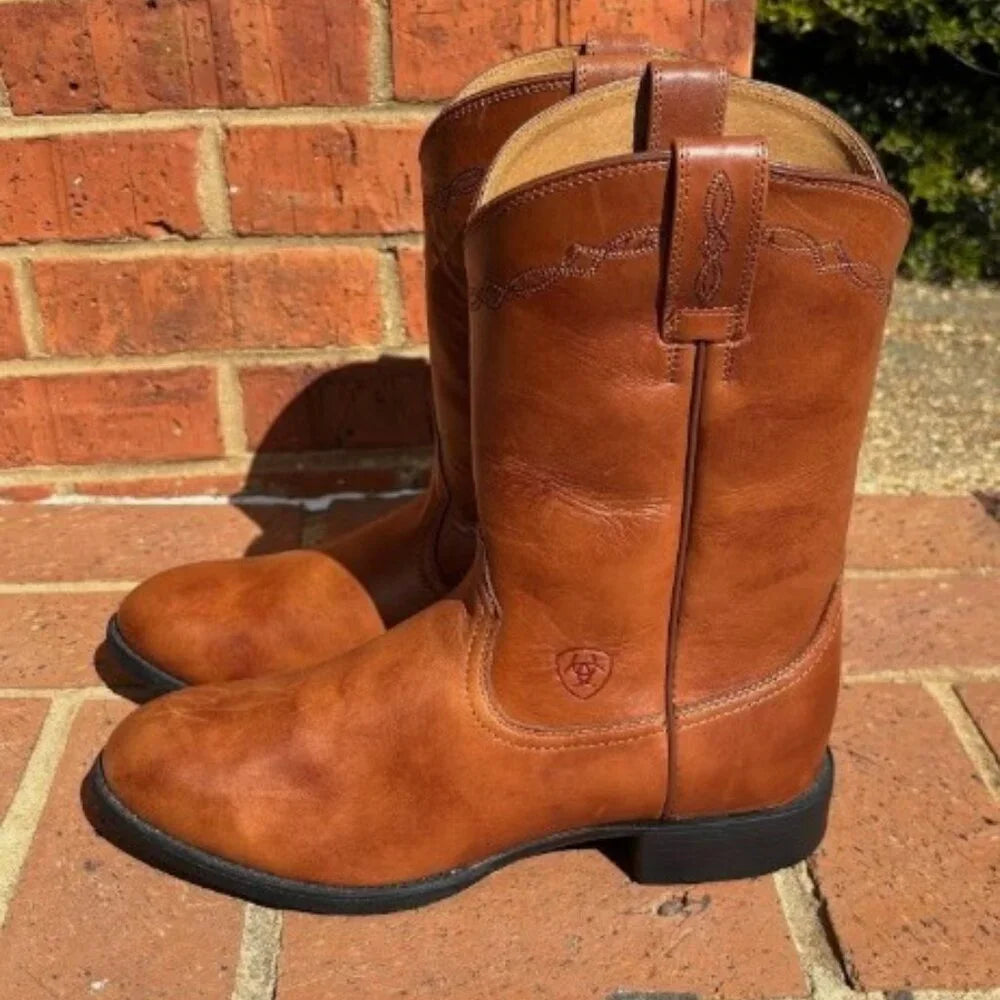 Men's Ariat Brown Roper Boots