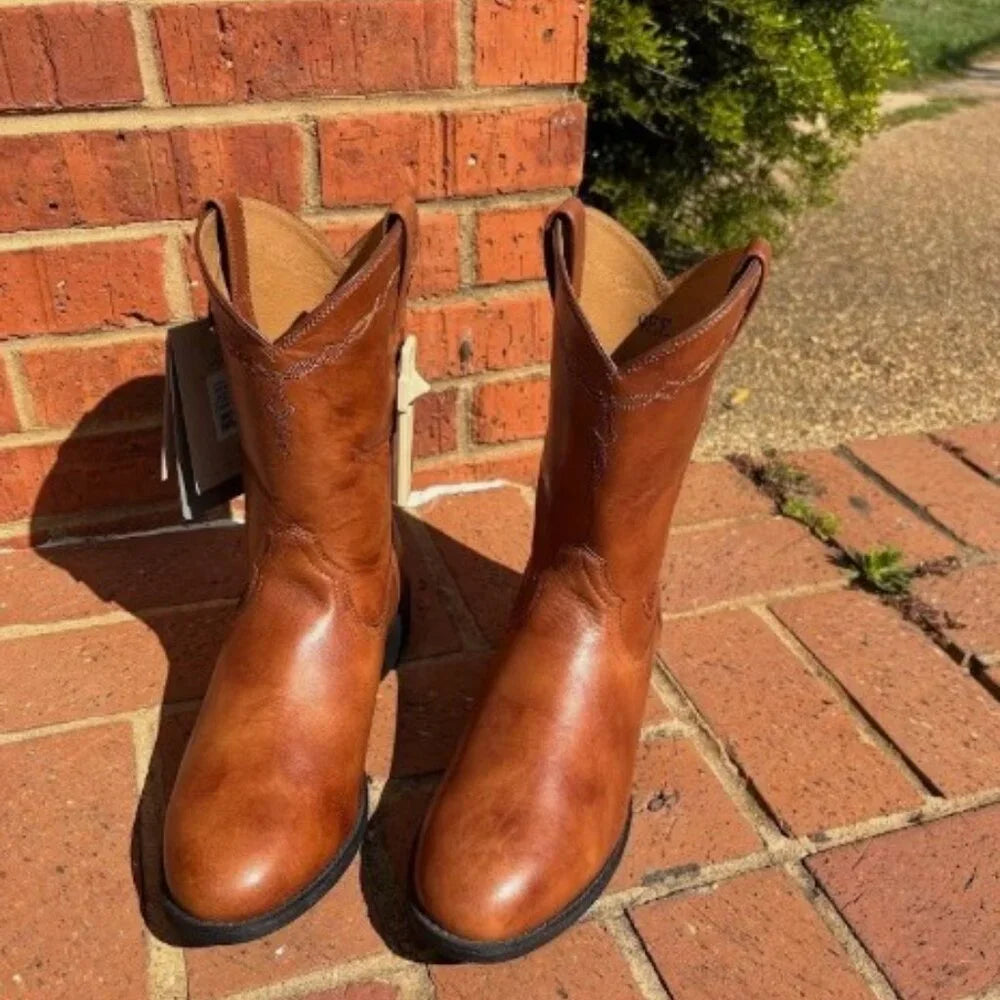 Men's Ariat Brown Roper Boots