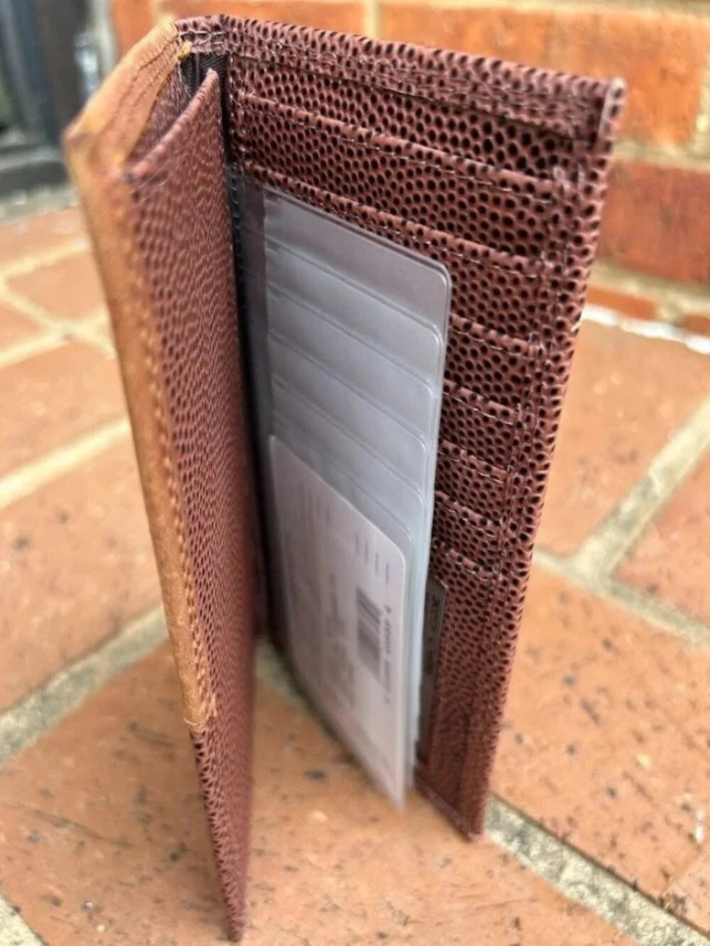 Zep-Pro University Of Mississippi Ole Miss Football Leather Tall Wallet